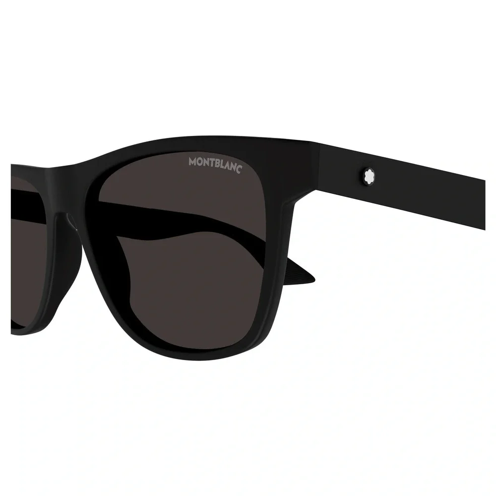Mont Blanc MB0298S Sunglasses Black Acetate Square